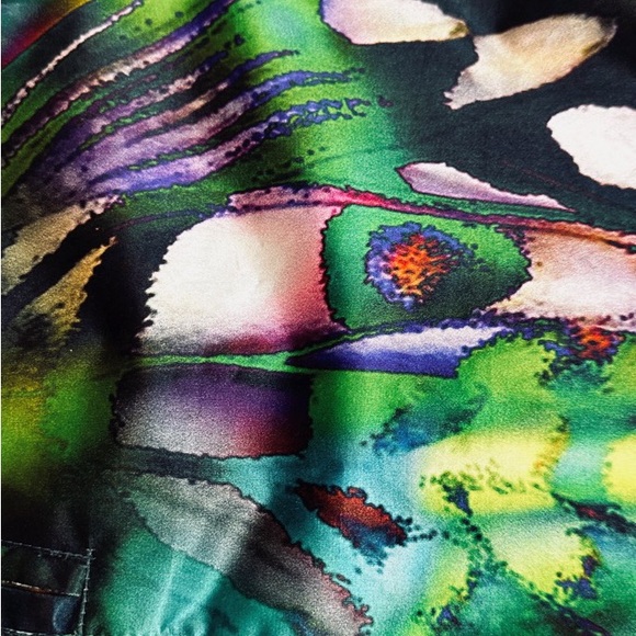 Marylou Osbolt Sloer Fibre Arts Jacket size 2 wearable art - Picture 9 of 10